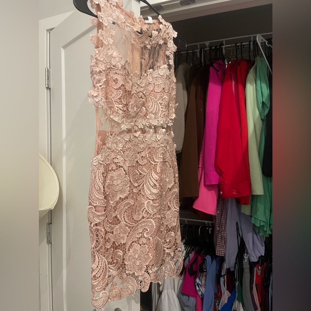 Lace Pink Dress